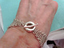 TIFFANY & Co Elsa Peretti Sevillana Mesh Toggle Br