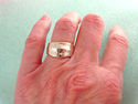 TIFFANY & Co. Nature Leaf  Ring Sz 5 Sterling Silv