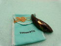 TIFFANY & Co. Frank Gehr y 18K Gold & Jade XL Fish