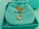 TIFFANY & Co. 18K Gold Mini 1837 Lock Charm Pendan