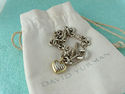 DAVID YURMAN 18K Heart Figaro Toggle Cable Charm B