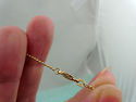14K Solid Yellow, Rose, White Gold Necklace Facete