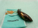 TIFFANY & Co. Frank Gehr y 18K Gold & Jade XL Fish