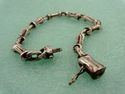 TIFFANY & Co. Bamboo Link Detailed Sterling Silver