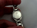 Fossil f2 Pink Face Silver Case & Band Stainless W