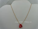 TIFFANY & Co. 18K Elsa Peretti Hand Carved Carneli