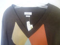 Van Heusen Woman's Sweater Plus Size 2XL  Argyle d