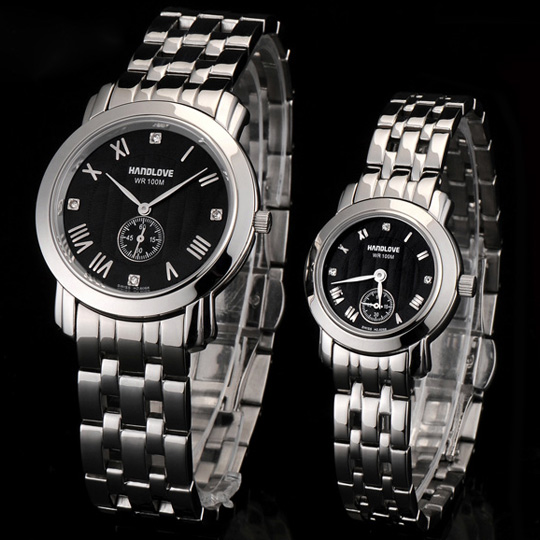 HANDLOVE Casual Stainless Steel Retro Watch Quartz