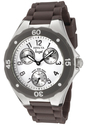 Women's Angel White Dial Brown Silicon