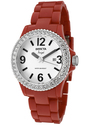 Women's Angel White Crystal Red Plastic