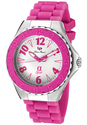 Women's A Sport White Dial Pink Silicone