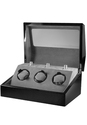 Multi-Function Black 3 Slot Watch Winder