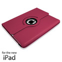 Apple iPad 3, 2 360 Rotating Leather Case Smart Co