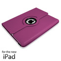 Apple iPad 3, 2 360 Rotating Leather Case Smart Co