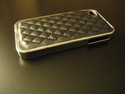 Chrome Hard Case Cover w/ Black Soft Leather for A