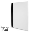 NEW iPad 3 2 360 Rotating WHITE Leather Case Smart