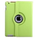  iPad 3, 2 360 Rotating Lime Green Leather Smart C