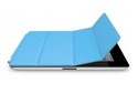 iPad 3 / 2  Slim Magnetic PU Baby Blue Leather Sma