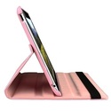 iPad 3, 2 360 Rotating PINK PU Leather Case Smart 