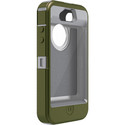 New Retail Otterbox iPhone 4  4S Gray on Green Def