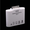 New White 5 in 1 Card Reader Kit for Apple iPad 1,