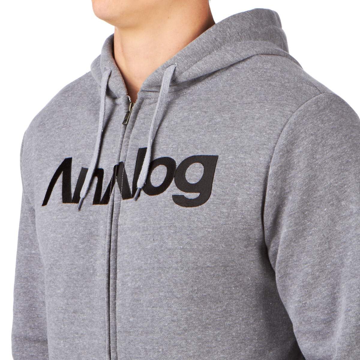 Analog Integrate Felpa Hoodie con zip da snowboard Safari Bloom