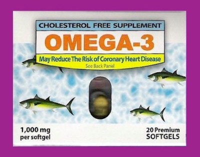 HERBAL INSPIRATION OMEGA 3 20 1000mg Soft Gels 99 Cent Only Store