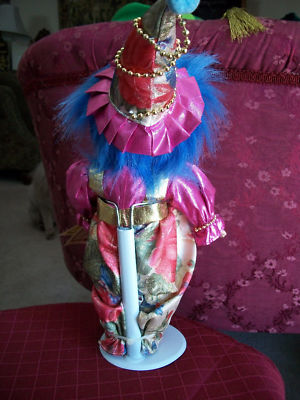 harlequin clown doll