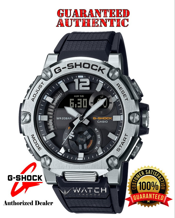 g shock steel solar