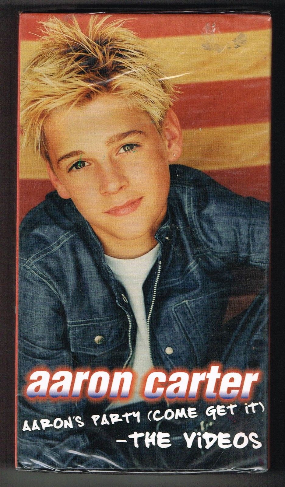 Lovehealth Aaron Carter Aarons Party Come Get It The Videos Vhs Tape Brand New 8099