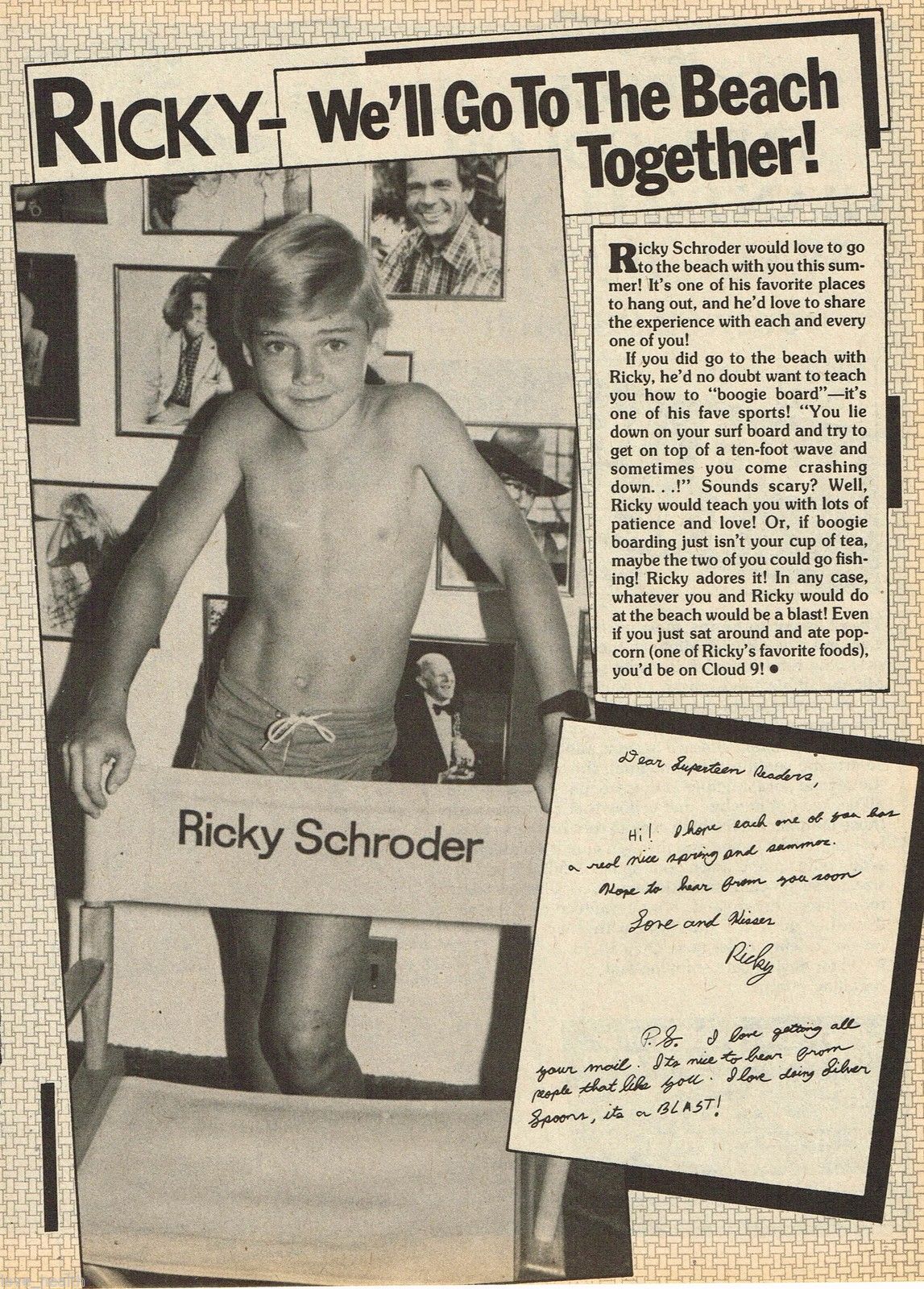 Ricky schroder shirtless