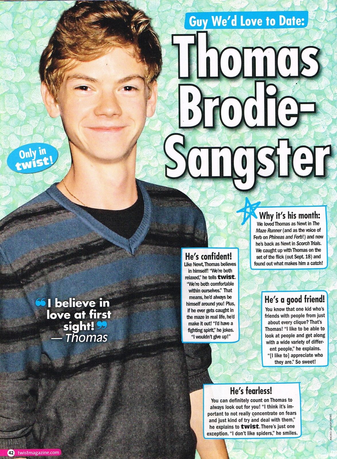 love health THOMAS BRODIE SANGSTER 11