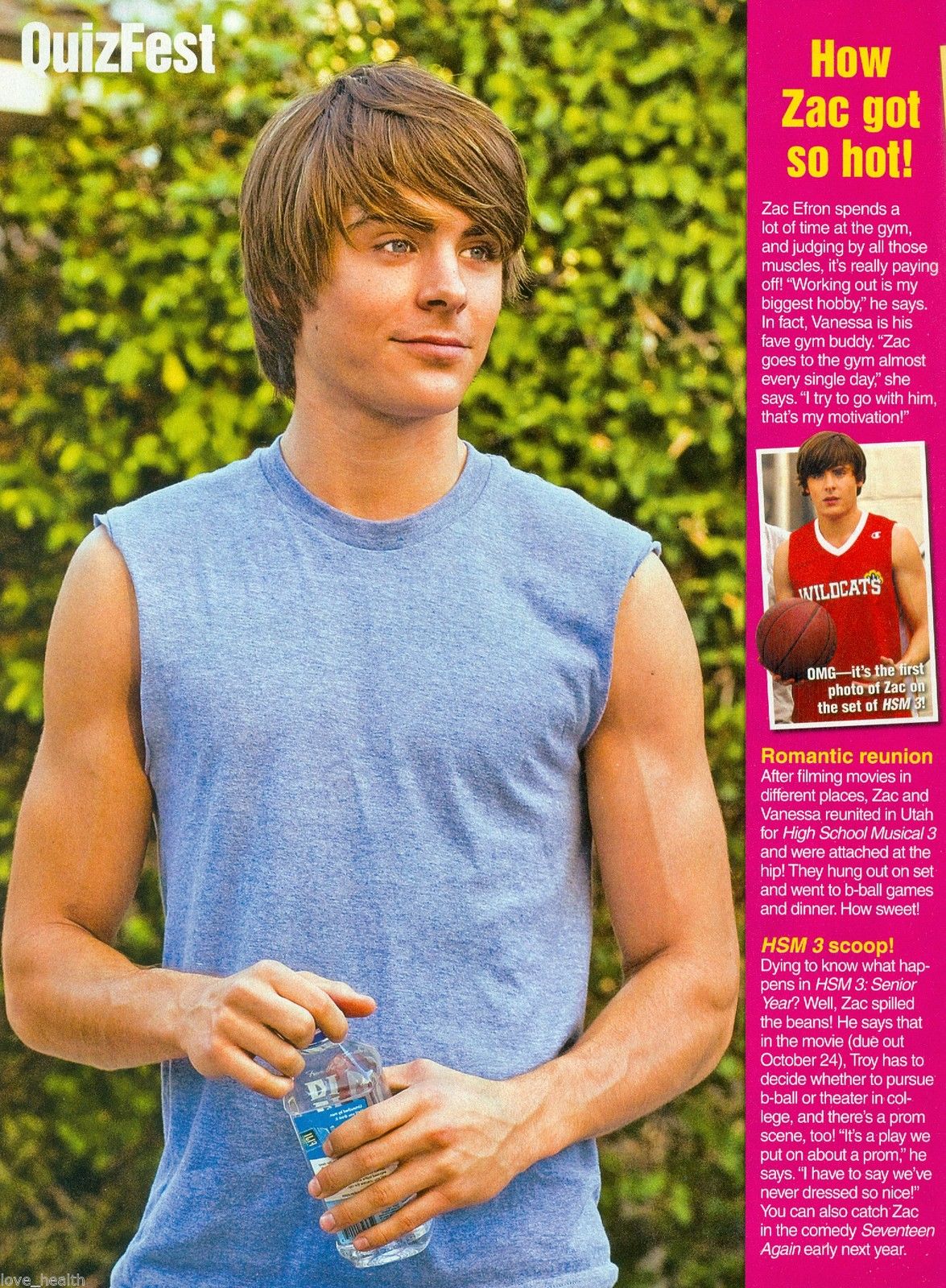 love_health : ZAC EFRON - HIGH SCHOOL MUSICAL - TEEN BOY ...