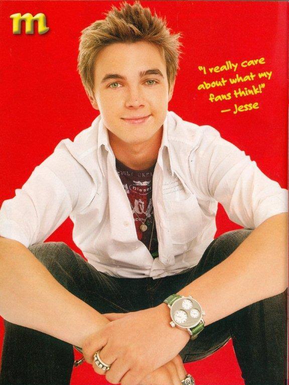 Lovehealth Jesse Mccartney Summerland Pinup Clipping 1080