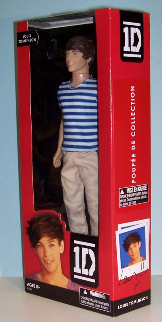2012 One Direction 1D Louis Tomlinson 12" Doll, No Shirt