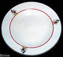 Disney Mickey & Co Mickey Mouse Red Line Soup Bowl