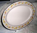 BLOSSOM TIME Noritake China #7150 Oval Platter 13 