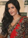 Katrina Kaif Bollywood Indian Red Designer Saree S