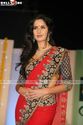 Katrina Kaif Bollywood Indian Red Designer Saree S