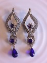 Antique Silver Earrings Heavy Zarqonia Stylish Ame