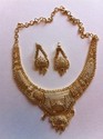 Indian 14ct Gold Plated Jewellery Set Handcrafted 