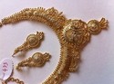 Indian 14ct Gold Platted Jewellery Set Holi Round 