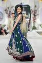 Pakistan Designer Royal Blue Deep Green Pishwas He