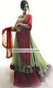 Asparagus Haven Crinkle Chiffon Mesmerizing long 2
