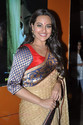 Sonakshi Sinha promote Lootera Beige Banarasi Boar