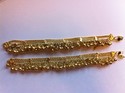 Indian Gold Plated Ghungroo Beads Double Chain Ank