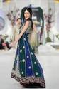 Pakistan Designer Royal Blue Deep Green Pishwas He