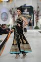 Pakistan Designer Georgert Black Saffron Ferozi Go