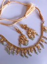 Indian 14ct Gold Platted Jewelry Set Dewali Shalwa