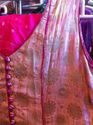 Pakistan Designer Banarasi Light Dark Pink Outfit 